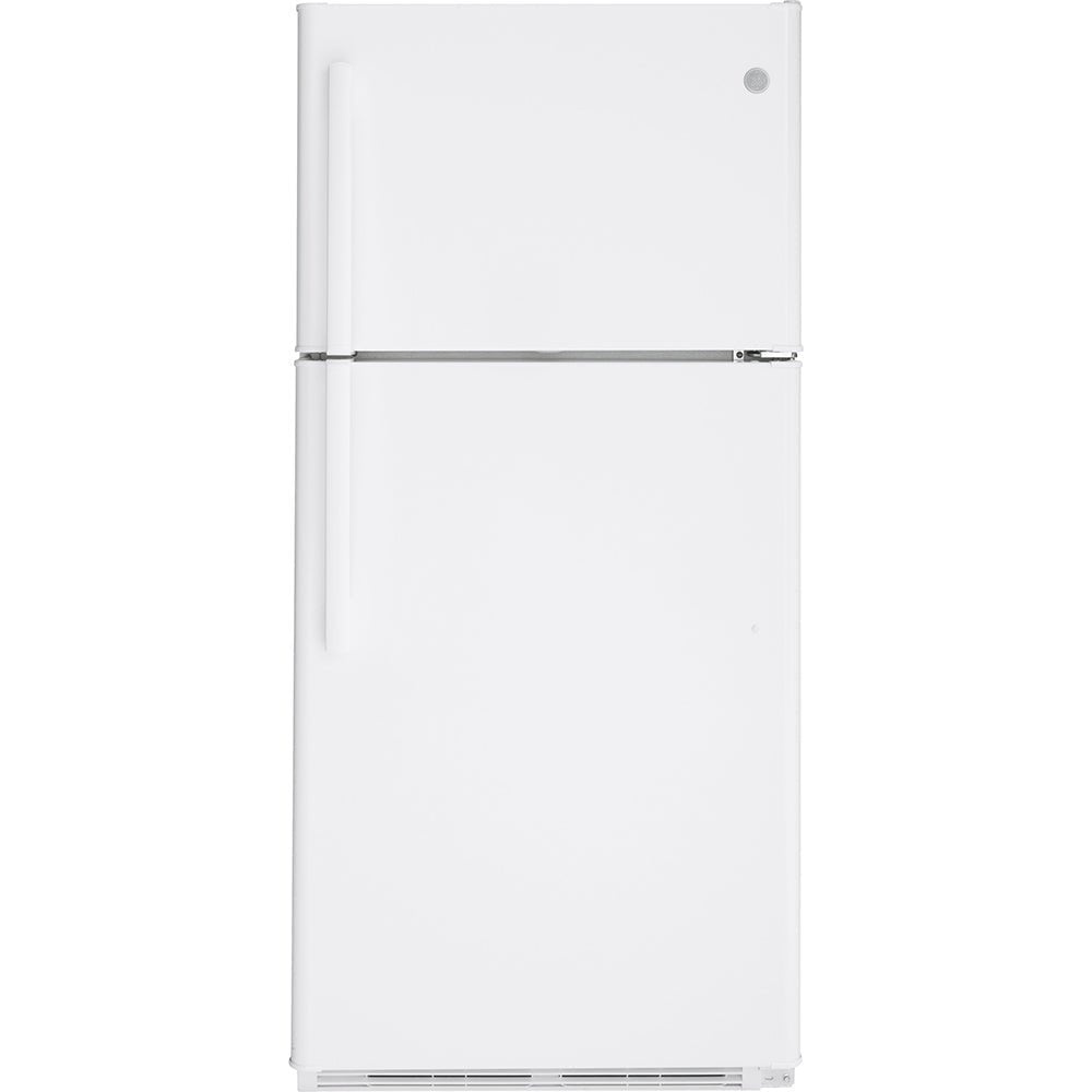 GTE18FTLKWW - REFRIGERATORS - GE - Top Freezer - White - Open Box - BonPrix Électroménagers