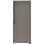 GTE18GMNRES - REFRIGERATORS - GE - Top Freezer - Slate Grey - Open Box - BonPrix Électroménagers