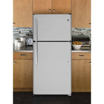 GTS18FSLKSS - REFRIGERATORS - GE - Top Freezer - Stainless Steel - Open Box - BonPrix Électroménagers