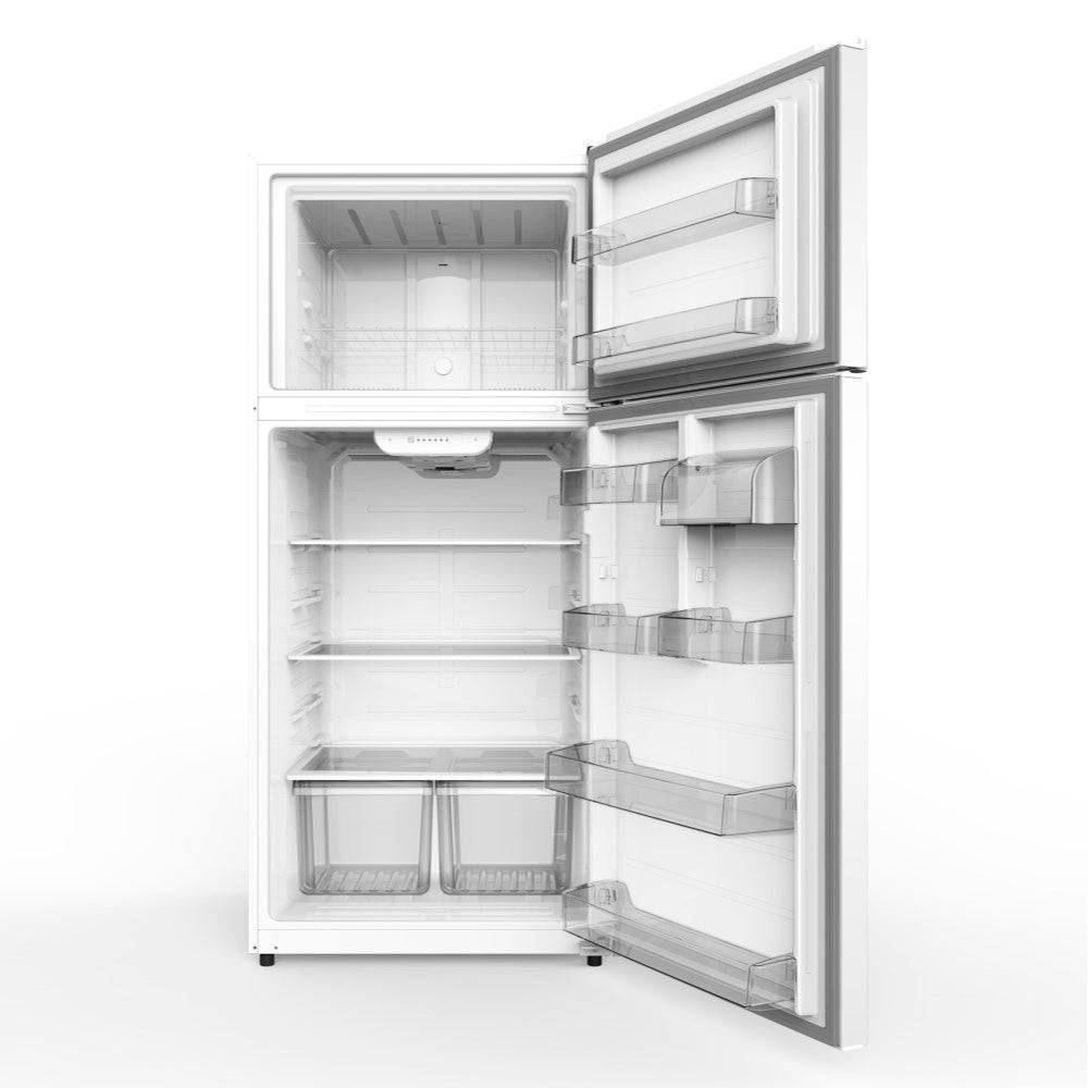 GTS18FTLKWW - REFRIGERATORS - GE - Top Freezer - White - Open Box - BonPrix Électroménagers
