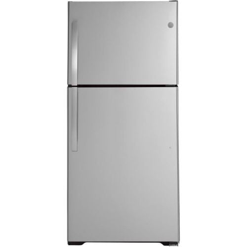 GTS19KYNRFS - REFRIGERATORS - GE - Top Freezer - Stainless Steel - Open Box - BonPrix Électroménagers