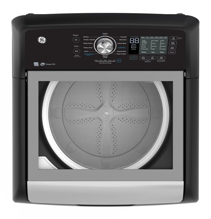 GTW681BMRDG - WASHERS - GE - Top Loading - Diamond Grey - Open Box - BonPrix Électroménagers