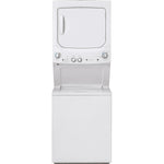 GUD27ESMMWW - LAUNDRY CENTERS - GE - Stacked Washer/Dryer - Electric - White - Open Box - BonPrix Électroménagers