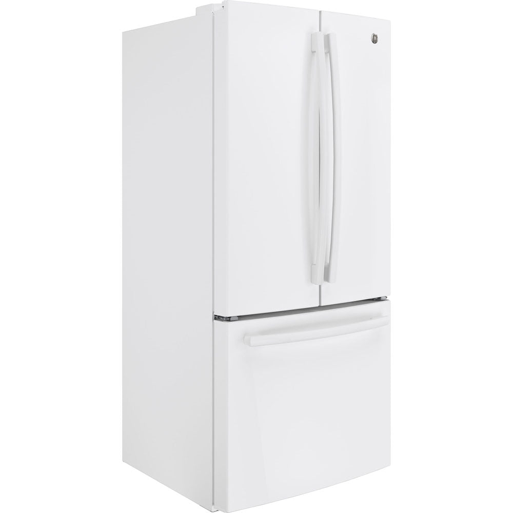 GWE19JGLWW - REFRIGERATORS - GE - French 3 - Door - White - Open Box - BonPrix Électroménagers