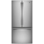 GWE19JYLFS - REFRIGERATORS - GE - French 3 - Door - Stainless Steel - Open Box - BonPrix Électroménagers