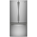 GWE19JYLFS - REFRIGERATORS - GE - French 3 - Door - Stainless Steel - Open Box - BonPrix Électroménagers