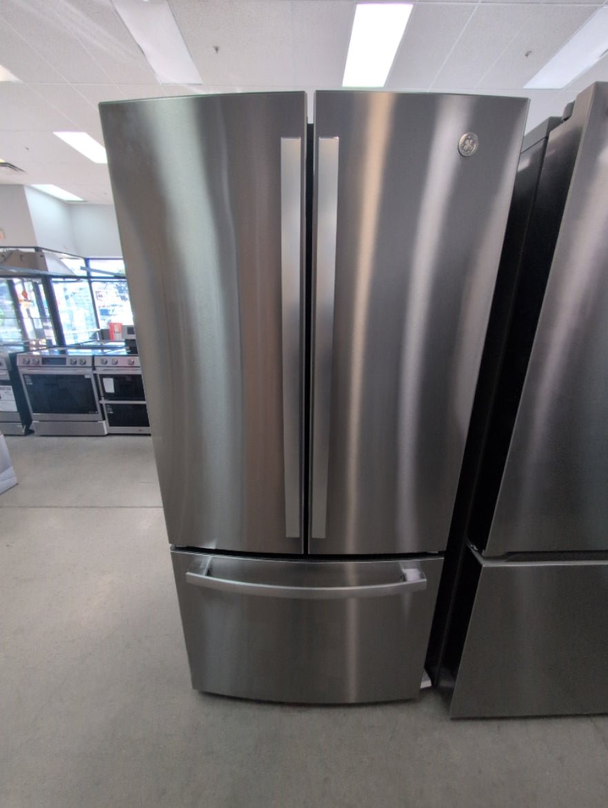 GWE19OYLFS - REFRIGERATORS - GE - French 3-Door - Stainless Steel - Open Box - BonPrix Électroménagers