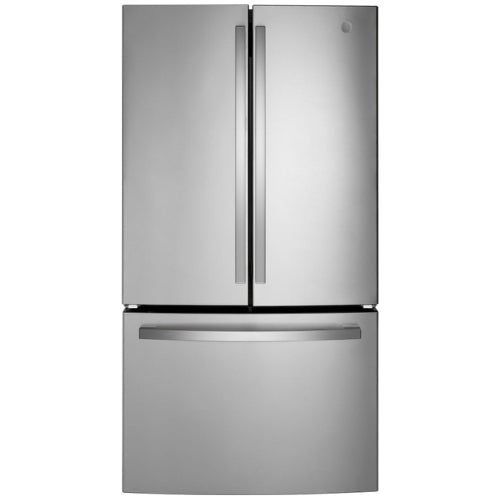 GWE22JYMFS - REFRIGERATORS - GE - French 3-Door - Stainless Steel - Open Box - BonPrix Électroménagers