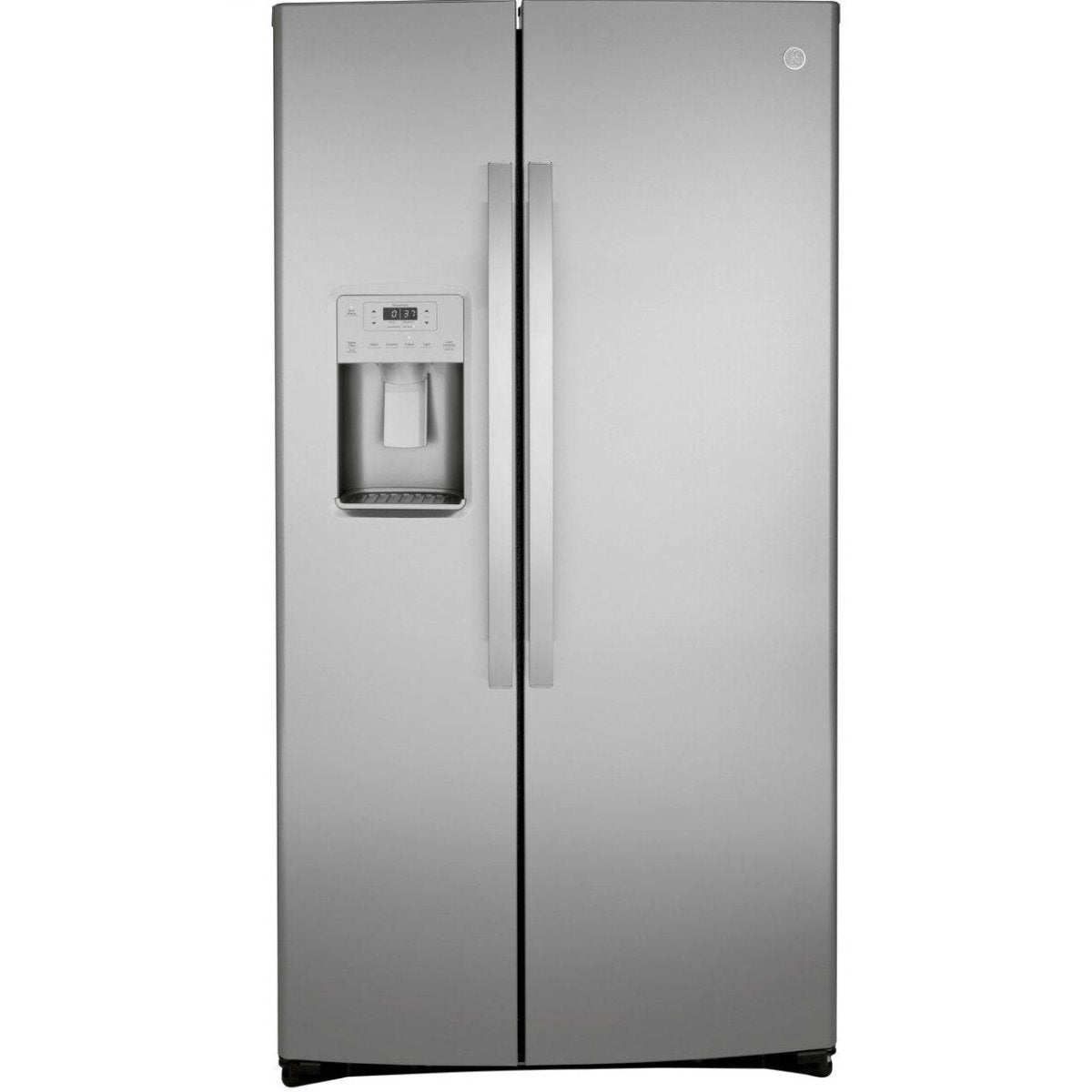 GZS22IYNFS - REFRIGERATORS - GE - Side by Side - Stainless Steel - Open Box - BonPrix Électroménagers