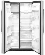 GZS22IYNFS - REFRIGERATORS - GE - Side by Side - Stainless Steel - Open Box - BonPrix Électroménagers
