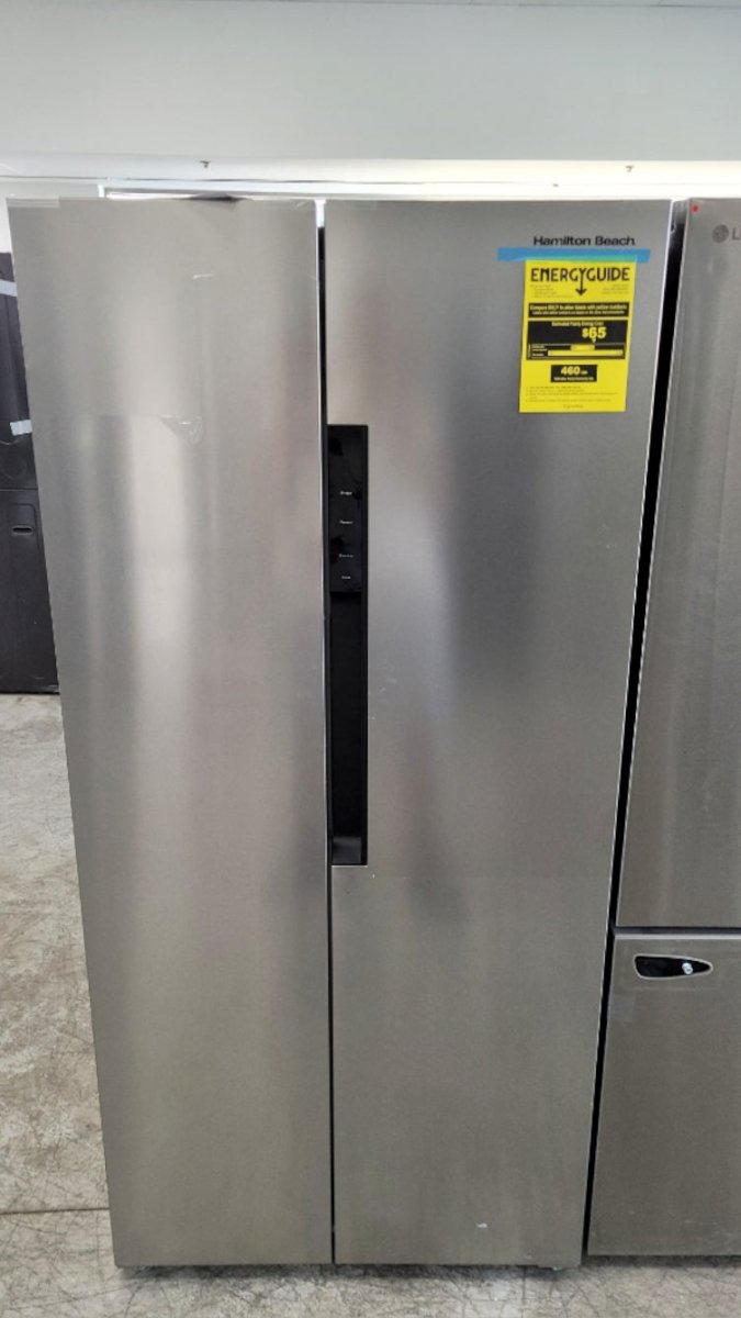 HBF-1558 - REFRIGERATORS - Hamilton Beach - Side by Side - Stainless Steel - Open Box - BonPrix Électroménagers