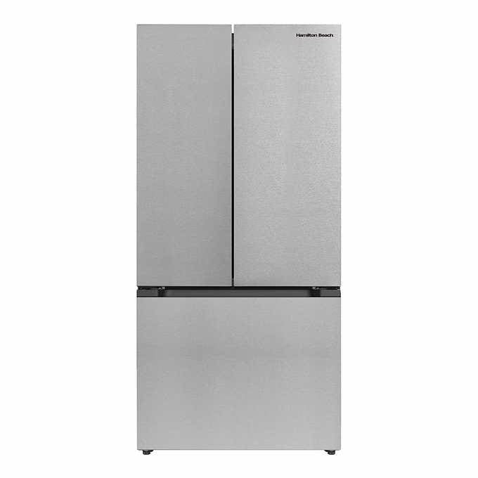 HBF1662 - REFRIGERATORS - Hamilton Beach - French 3 - Door - Stainless Steel - Open Box - BonPrix Électroménagers