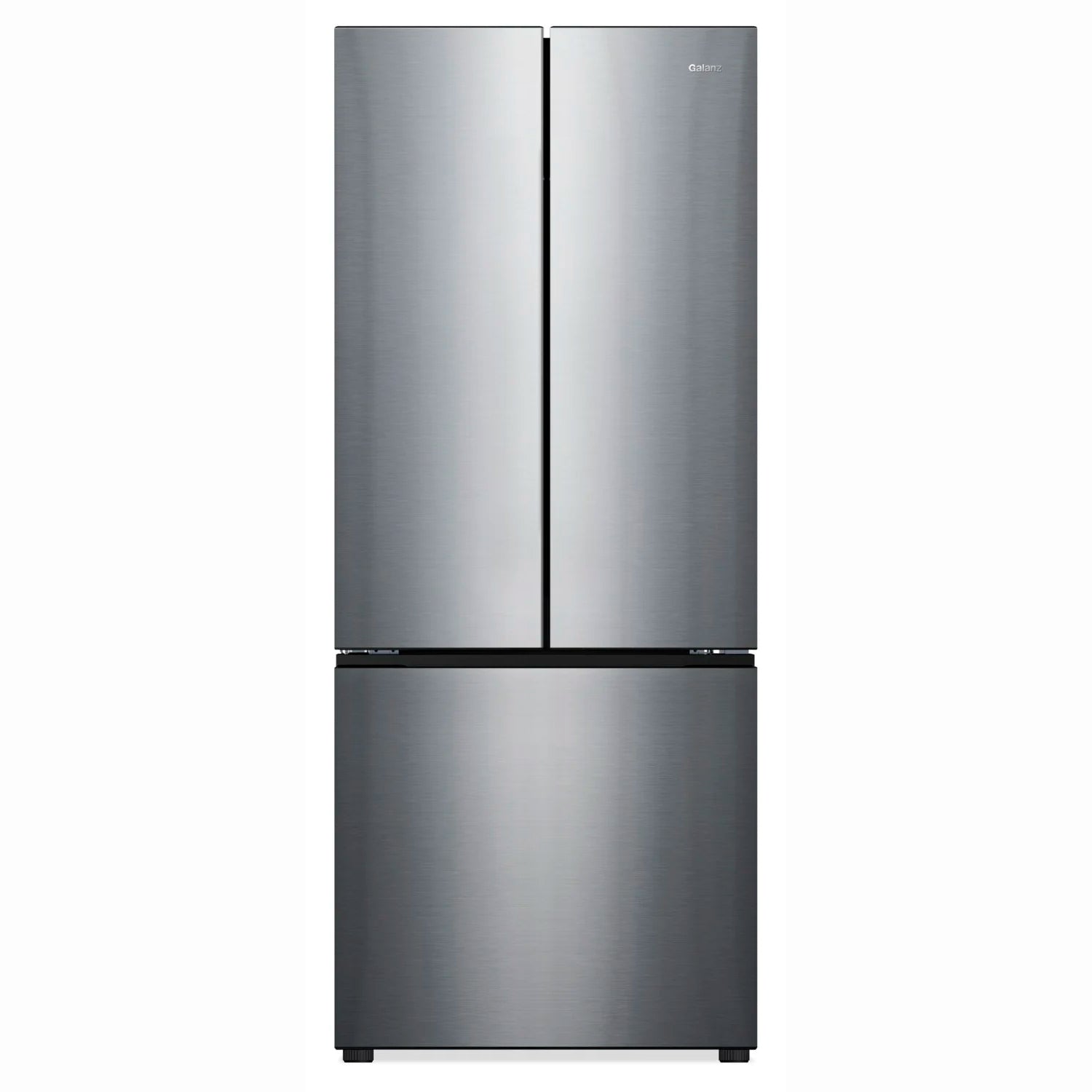 GLR16FS2M08 - REFRIGERATORS - GALANZ - French 3-Door - Stainless Steel - Open Box - REFRIGERATORS - BonPrix Électroménagers