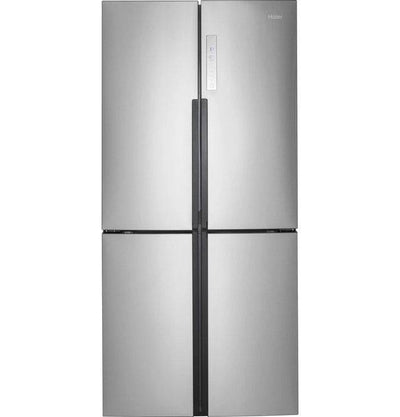 HRQ16N3BGS - REFRIGERATORS - Haier - French 4-Door - Stainless Steel - Open Box - REFRIGERATORS - BonPrix Électroménagers