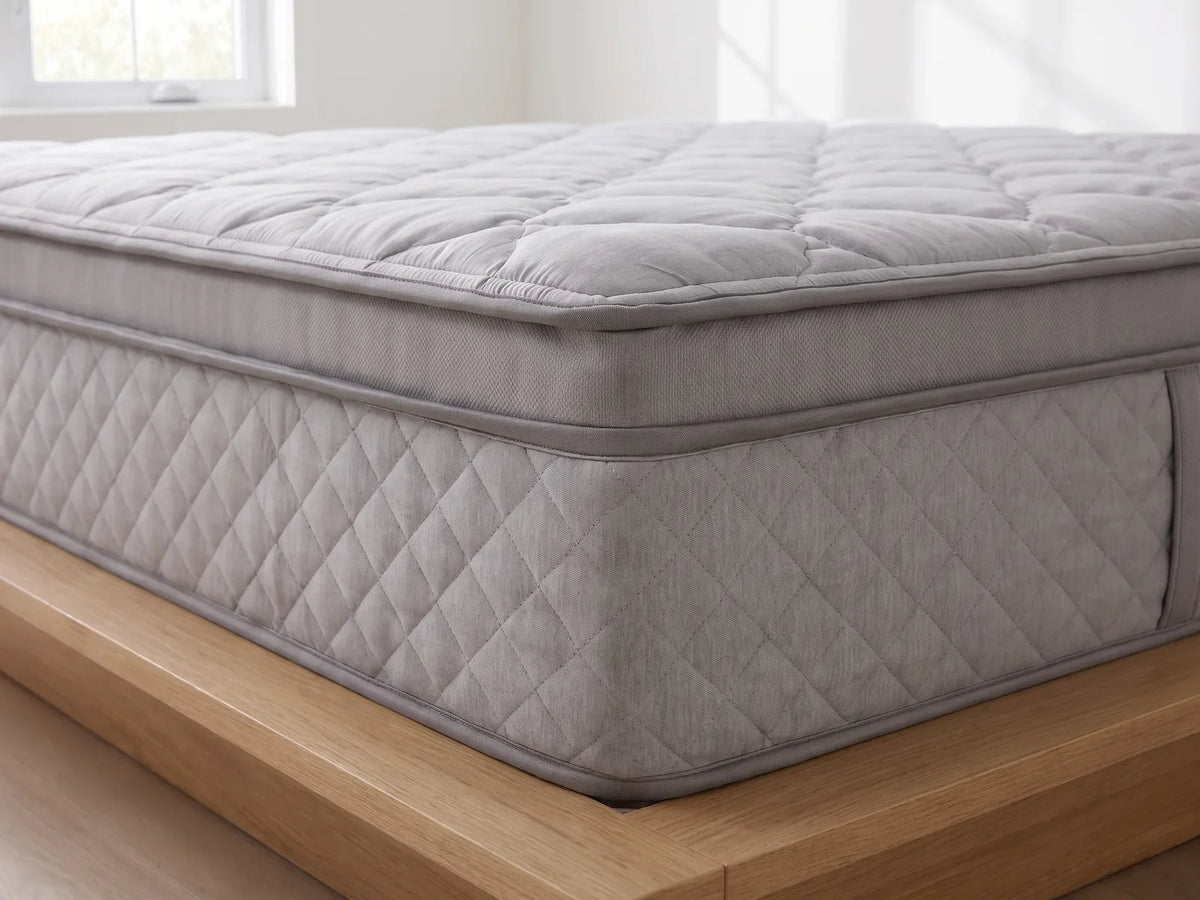 Détail du tissu du matelas Bon Sommeil Impulsion