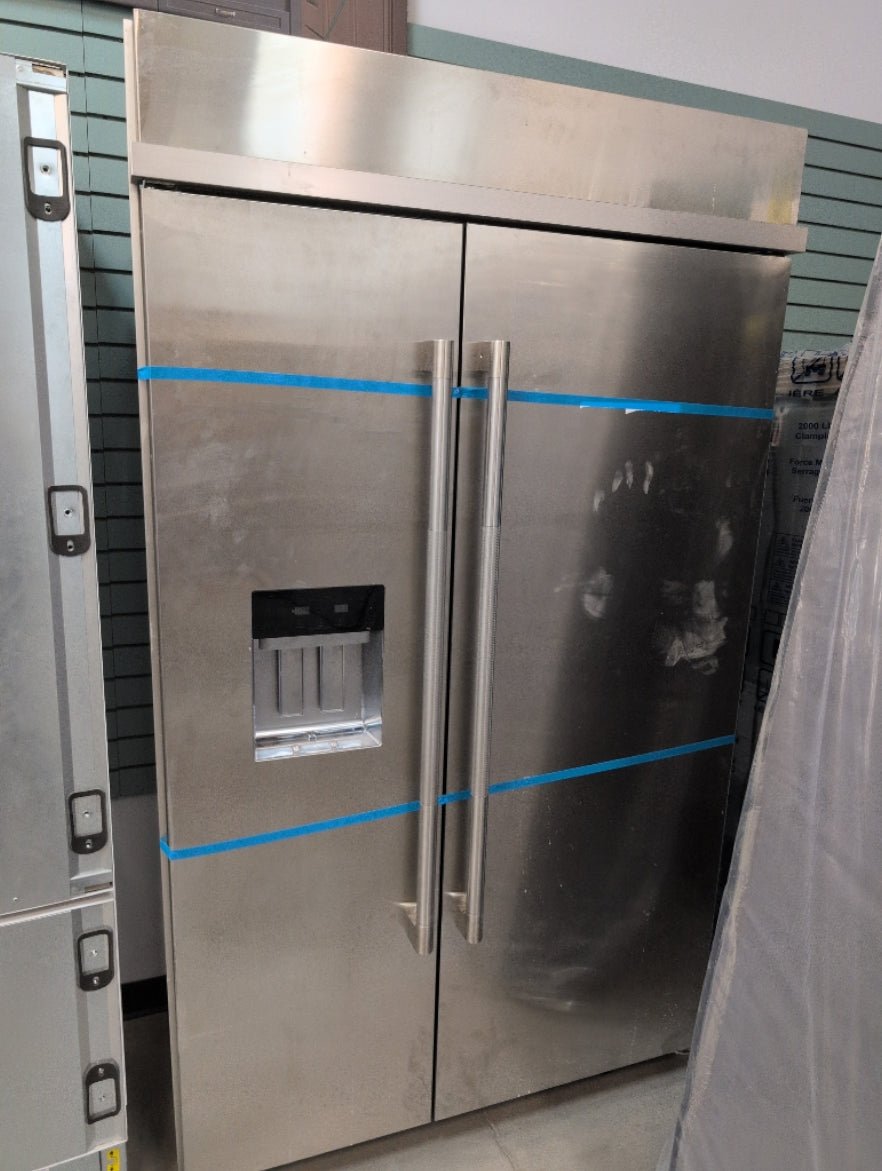 JBSS48E22L - REFRIGERATORS - JennAir - Side by side - Stainless Steel - Open Box - BonPrix Électroménagers