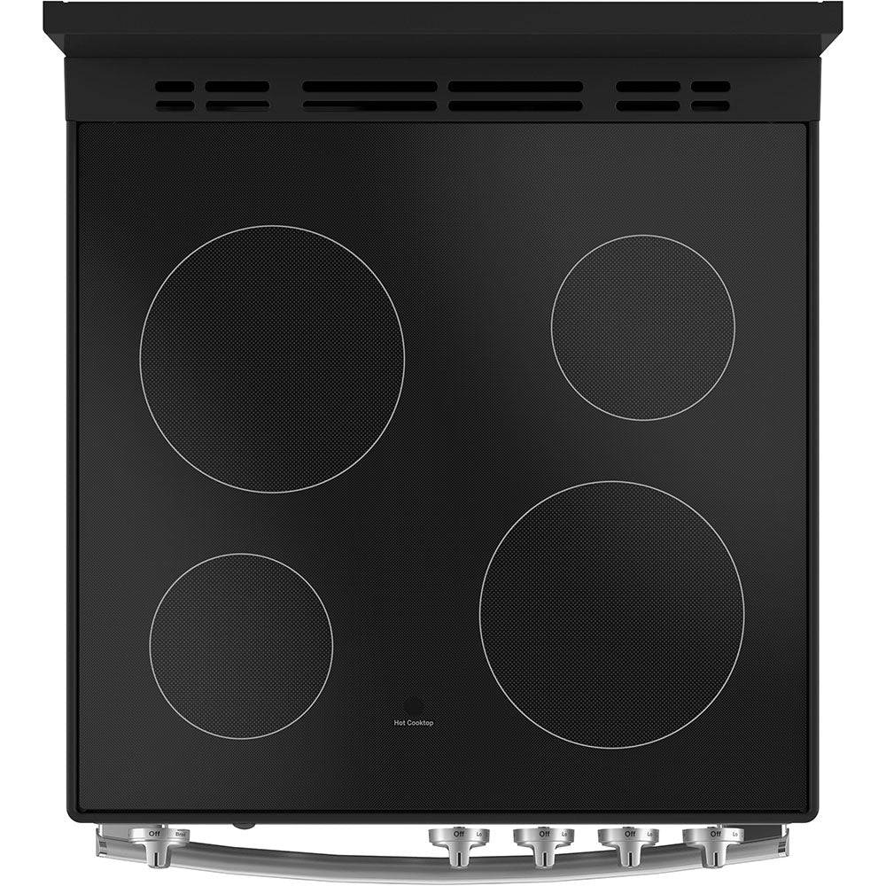JCAS640RMSS - RANGES - GE - Electric - Stainless Steel - Open Box - BonPrix Électroménagers