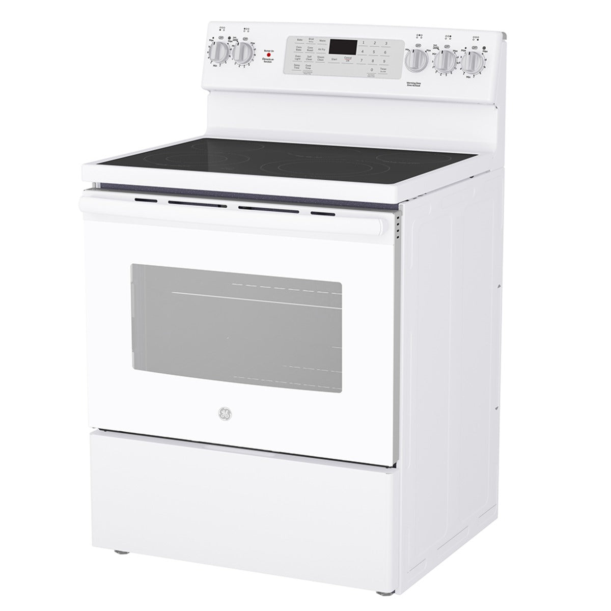 JCB840DVWW - RANGES - GE - Electric - White - Open Box - BonPrix Électroménagers