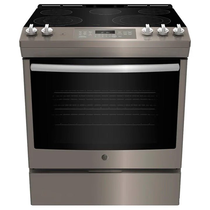 JCS840EMES - RANGES - GE - Electric - Slate Grey - Open Box - BonPrix Électroménagers