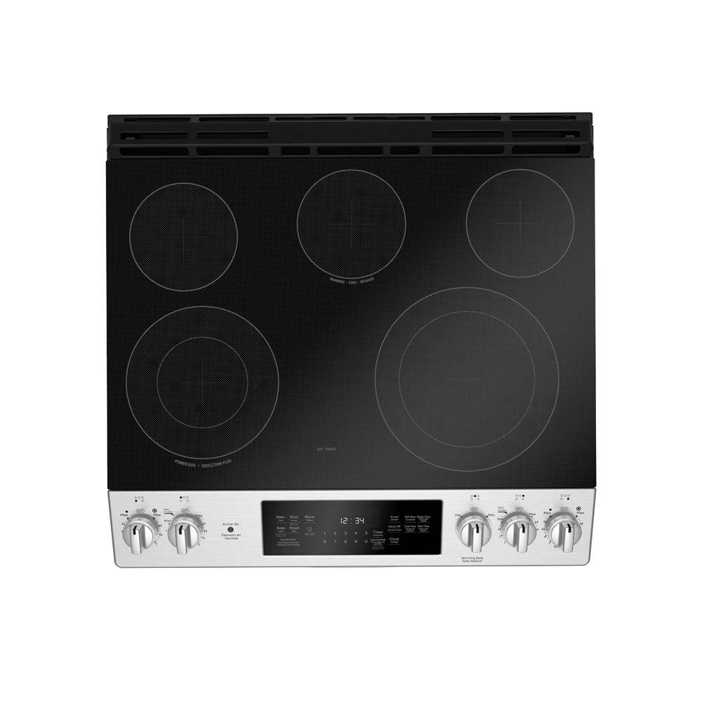 JCS840SMSS - RANGES - GE - Electric - Stainless Steel - Open Box - BonPrix Électroménagers