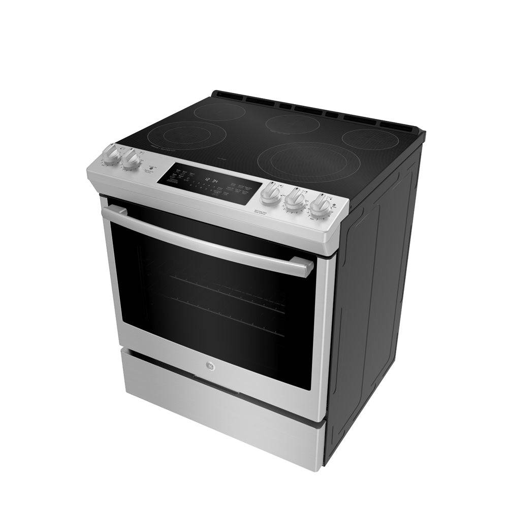 JCS840SMSS - RANGES - GE - Electric - Stainless Steel - Open Box - BonPrix Électroménagers