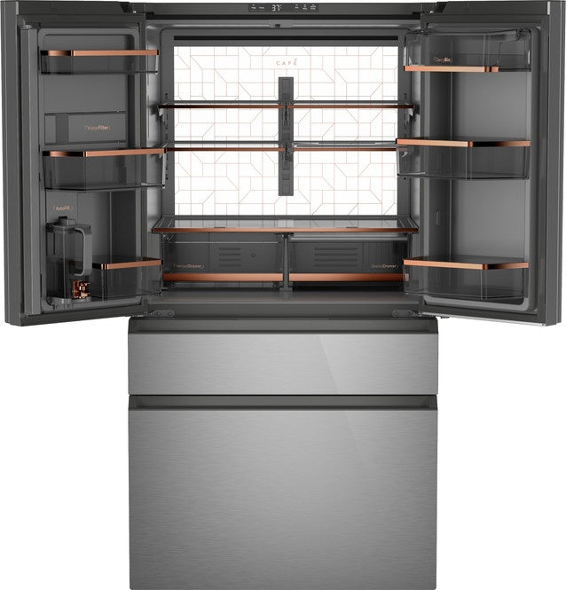 CJE23DM5WS5 - REFRIGERATORS - Café - French 4-Door - Platinum Glass - Open Box