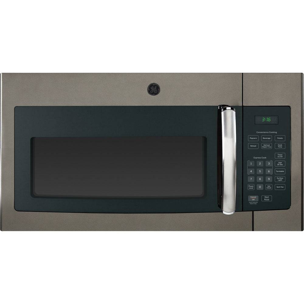 JVM1635SLJC - MICROWAVES OVENS - GE - Over - The - Range - Slate Grey - Open Box - BonPrix Électroménagers