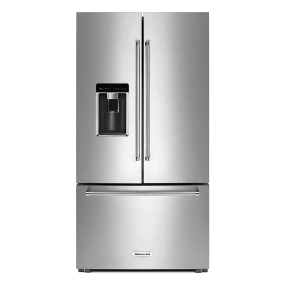 KRFC704FPS - REFRIGERATORS - kitchenAid - French 3-Door - Stainless Steel - Open Box - BonPrix Électroménagers