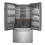 KRFC704FPS - REFRIGERATORS - kitchenAid - French 3-Door - Stainless Steel - Open Box - BonPrix Électroménagers
