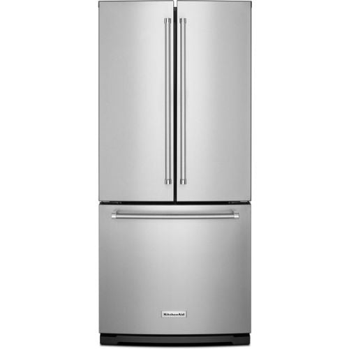 KRFF300ESS - REFRIGERATORS - kitchenAid - French 3 - Door - Stainless Steel - Open Box - BonPrix Électroménagers