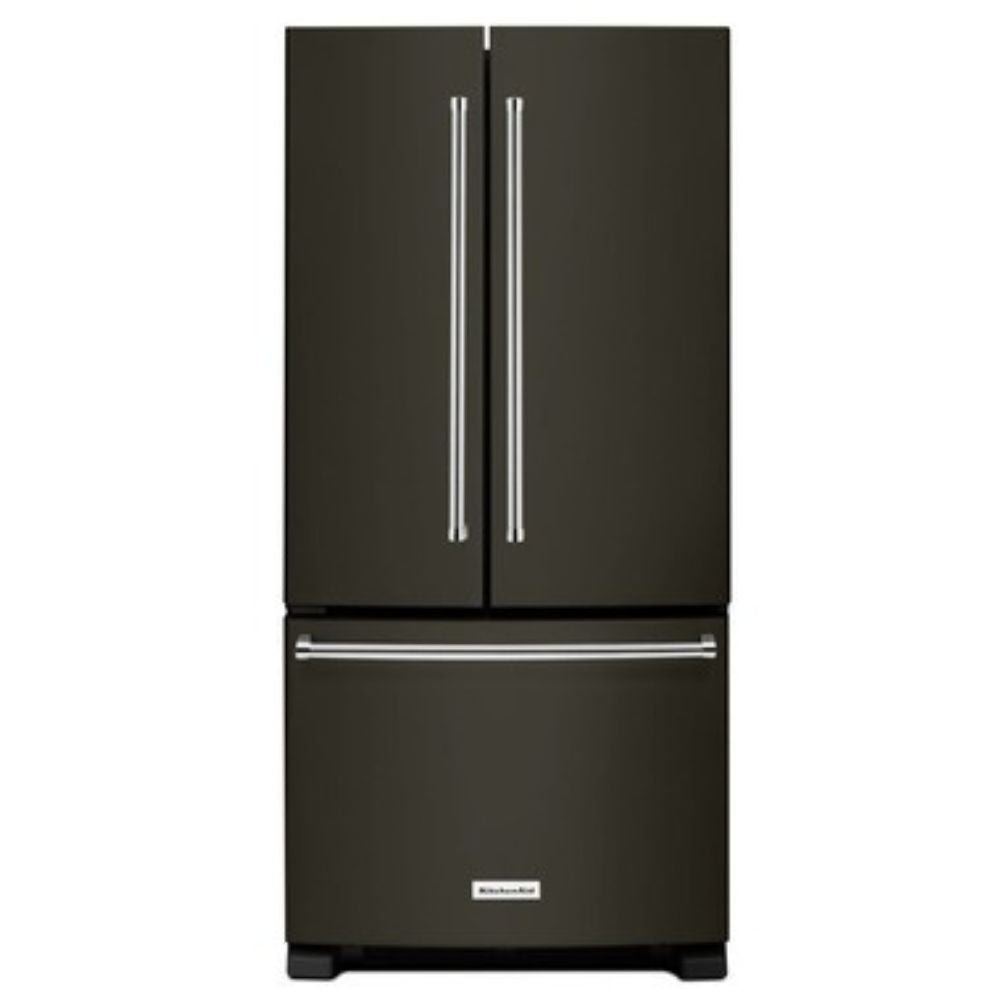 KRFF302EBS - REFRIGERATORS - kitchenAid - French 3 - Door - Black Stainless - Open Box - BonPrix Électroménagers