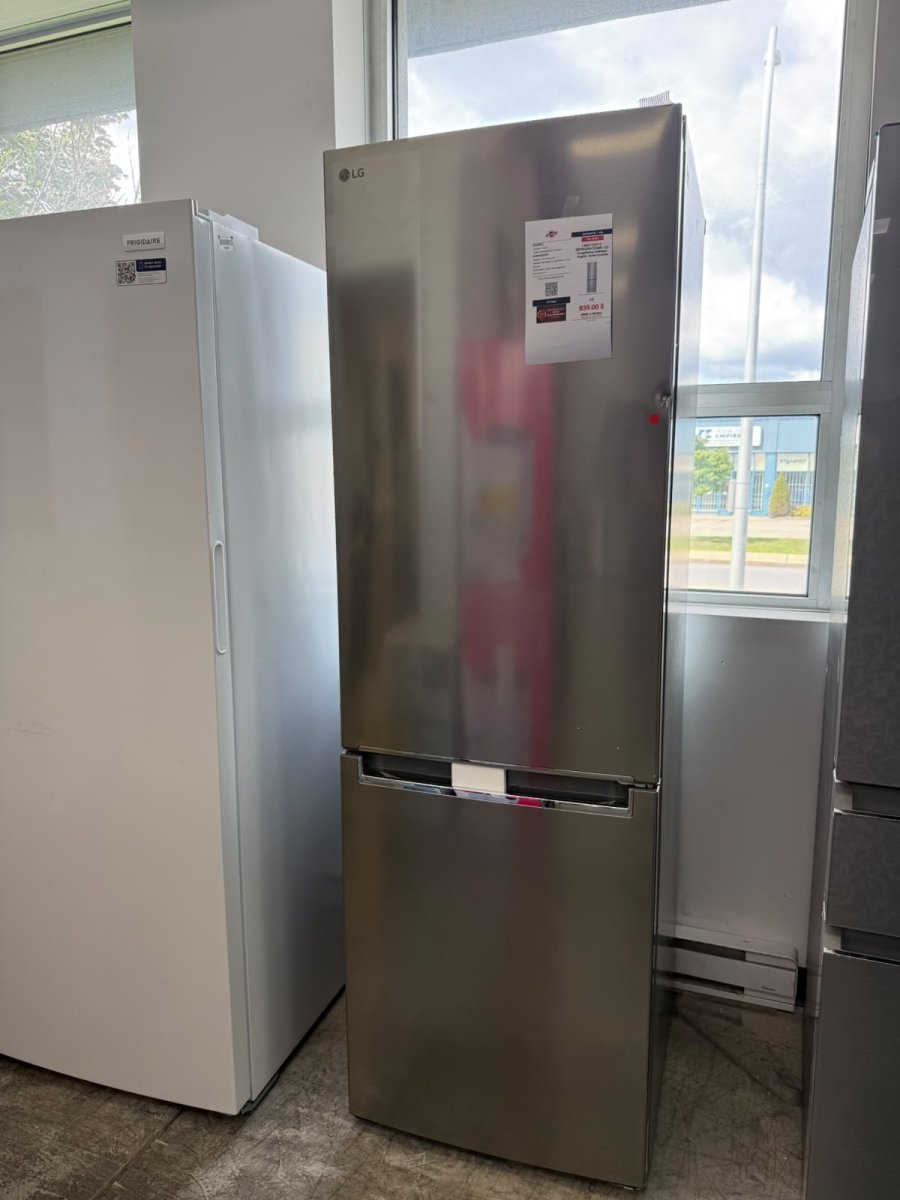 LBNC12231V - REFRIGERATORS - LG - Bottom Freezer - Silver - Open Box - BonPrix Électroménagers