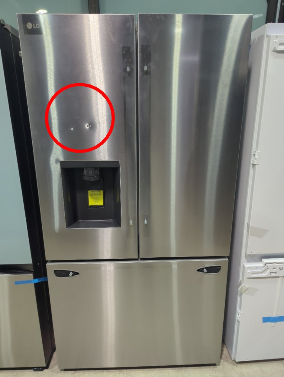 LCFC26XSS - REFRIGERATORS - LG - French 3 - Door - Stainless Steel - Open Box - BonPrix Électroménagers