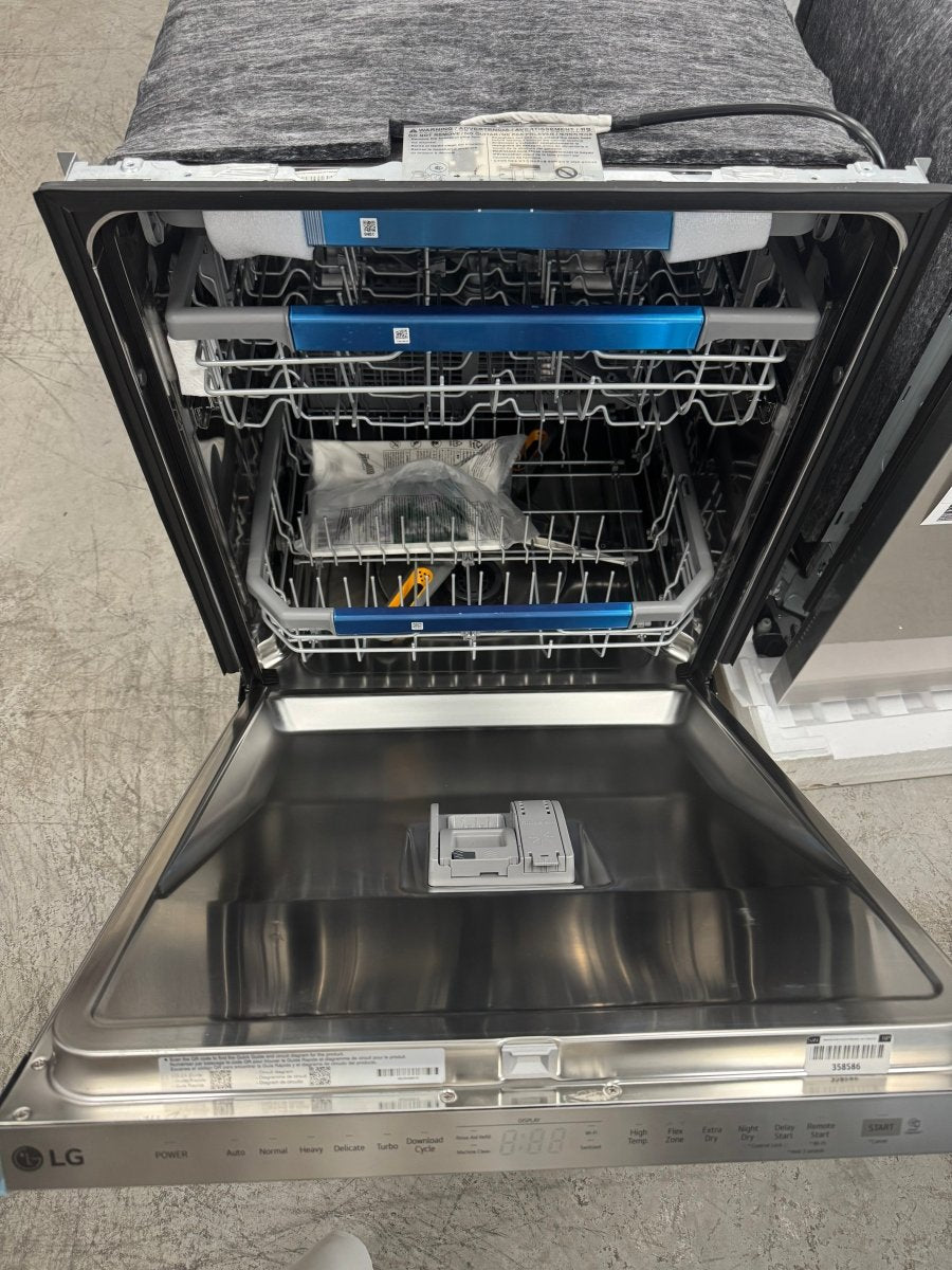 LDPM6762S - DISHWASHERS - LG - Top Controls - Stainless Steel - Open Box - BonPrix Électroménagers