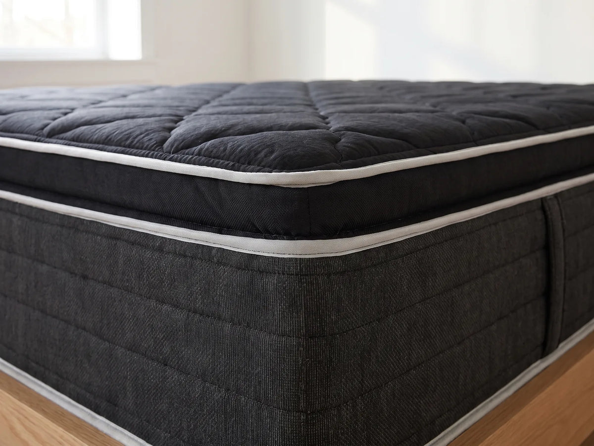 Détail du tissu du matelas Bon Sommeil Legacy