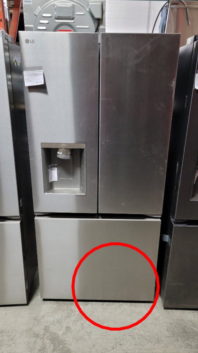 LF20C6330S - REFRIGERATORS - LG - French 3 - Door - Stainless Steel - Open Box - BonPrix Électroménagers