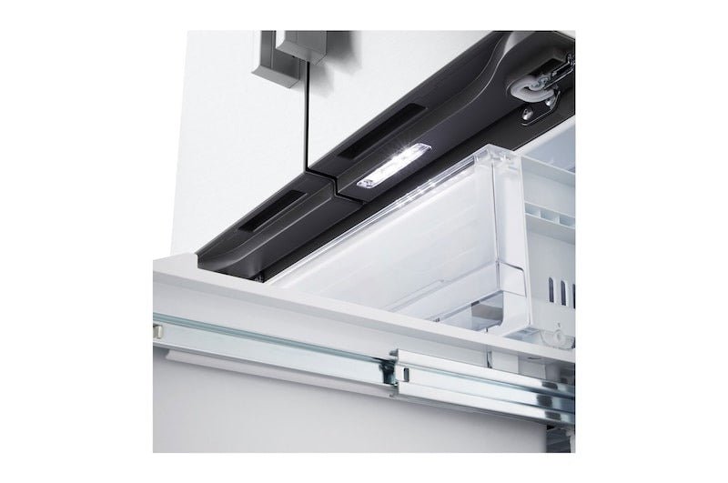 LF21G6201S - REFRIGERATORS - LG - French 3 - Door - Stainless Steel - Open Box - BonPrix Électroménagers