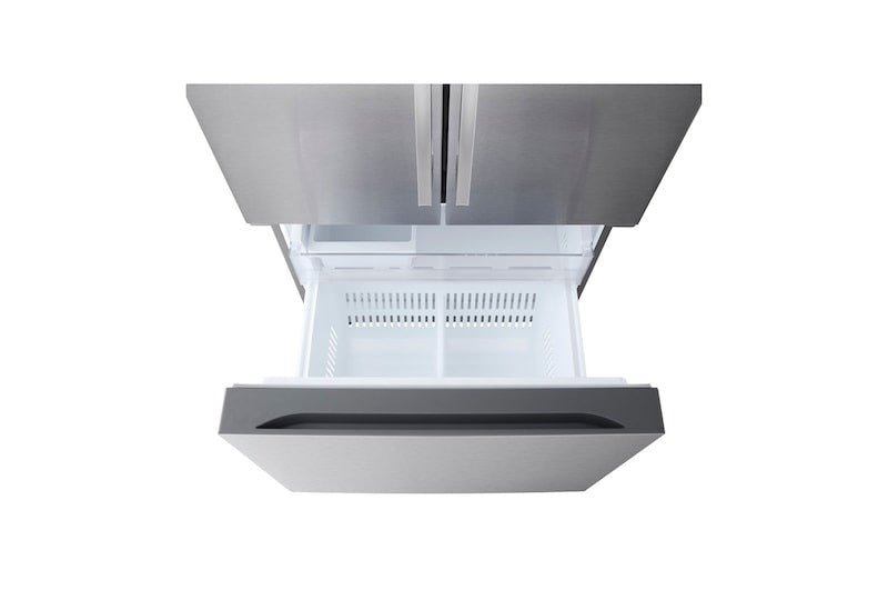 LF21G6201S - REFRIGERATORS - LG - French 3 - Door - Stainless Steel - Open Box - BonPrix Électroménagers