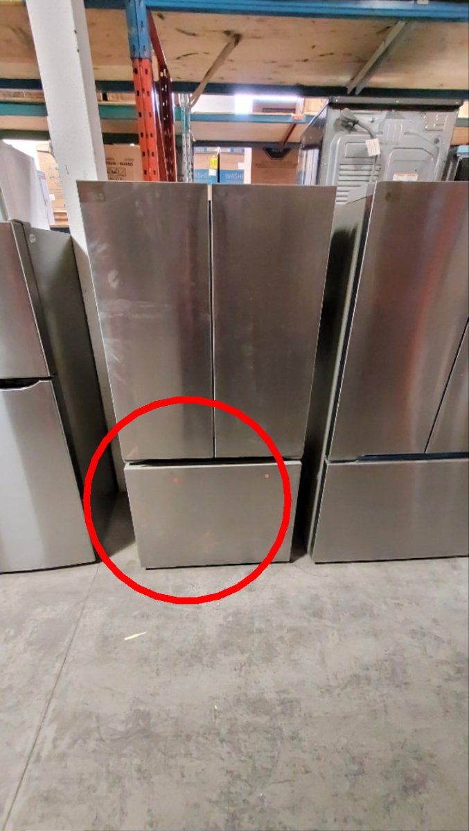 LF25S6200S - REFRIGERATORS - LG - French 3-Door - Stainless Steel - Open Box - BonPrix Électroménagers