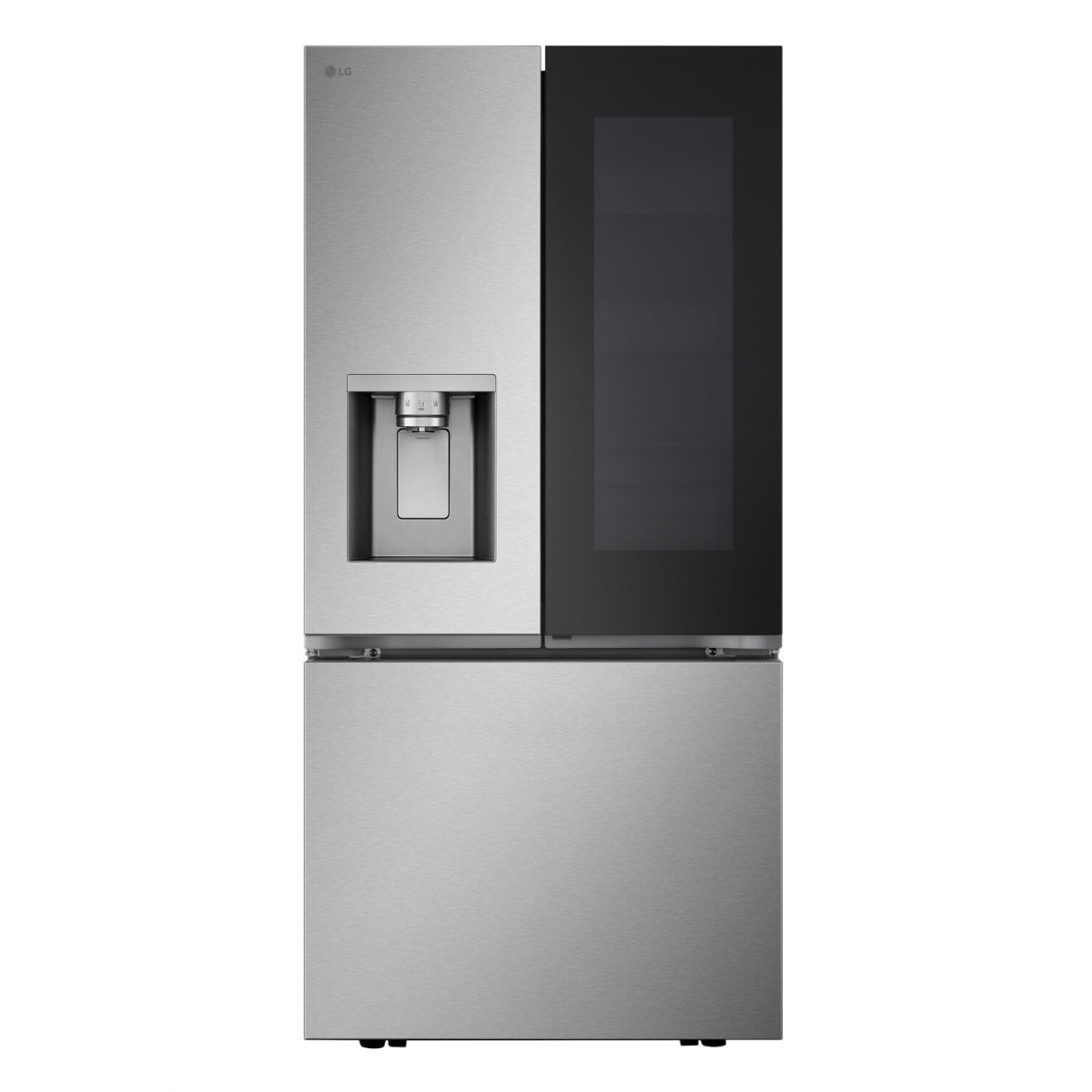 LF25S6560S - REFRIGERATORS - LG - French 3 - Door - Stainless Steel - Open Box - BonPrix Électroménagers