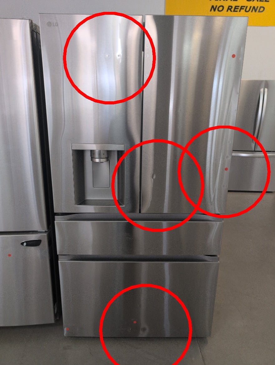 LF29S8330S - REFRIGERATORS - LG - French 4-Door - Stainless Steel - Open Box - BonPrix Électroménagers