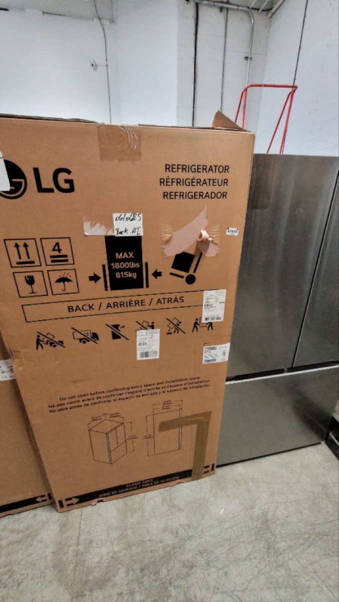 LF32S6000S - REFRIGERATORS - LG - French 3 - Door - Stainless Steel - Open Box - BonPrix Électroménagers