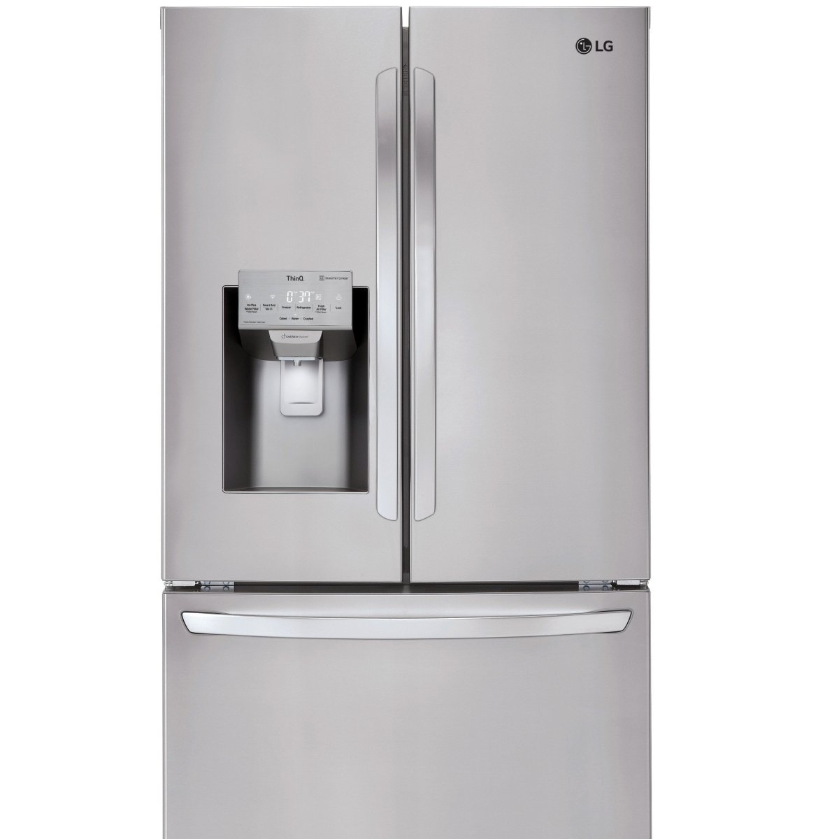 LFXC22526S - REFRIGERATORS - LG - French 3 - Door - Stainless Steel - Open Box - BonPrix Électroménagers