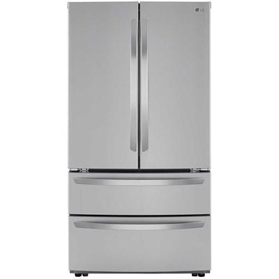 LMWS27626S - REFRIGERATORS - LG - French 4 - Door - Stainless Steel - Open Box - BonPrix Électroménagers