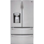 LMXS28626S - REFRIGERATORS - LG - French 4-Door - Stainless Steel - Open Box - BonPrix Électroménagers