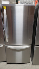 LRDNS2200S - REFRIGERATORS - LG - Bottom Freezer - Stainless Steel - Open Box - BonPrix Électroménagers