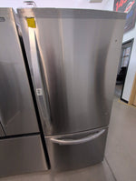 LRDNS2200S - REFRIGERATORS - LG - Bottom Freezer - Stainless Steel - Open Box - BonPrix Électroménagers