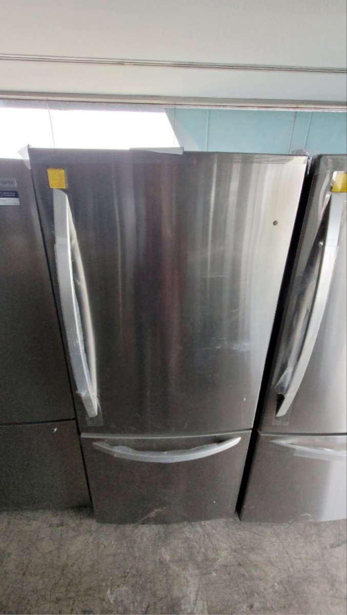 LRDNS2200S - REFRIGERATORS - LG - Bottom Freezer - Stainless Steel - Open Box - BonPrix Électroménagers