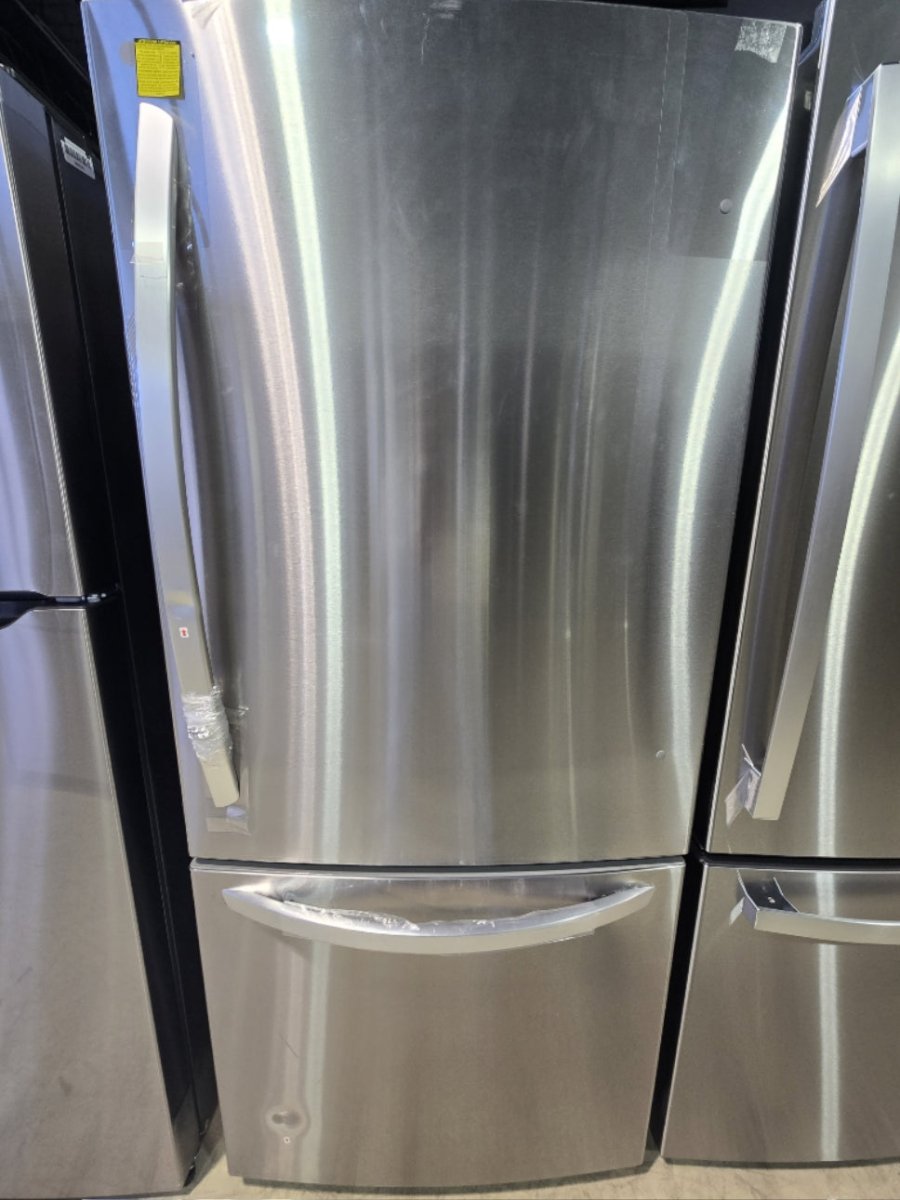 LRDNS2200S - REFRIGERATORS - LG - Bottom Freezer - Stainless Steel - Open Box - BonPrix Électroménagers