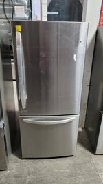 LRDNS2200S - REFRIGERATORS - LG - Bottom Freezer - Stainless Steel - Open Box - BonPrix Électroménagers